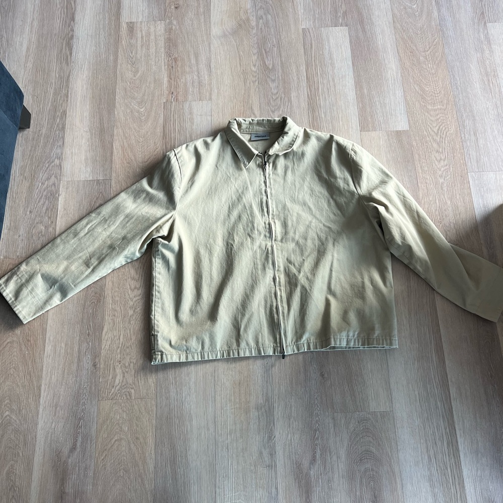 FEAR OF GOD ESSENTIALS Work Jacket in Khaki